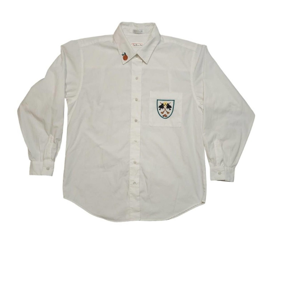 Talbots Fall/ Halloween Pocket Detailed Shirt